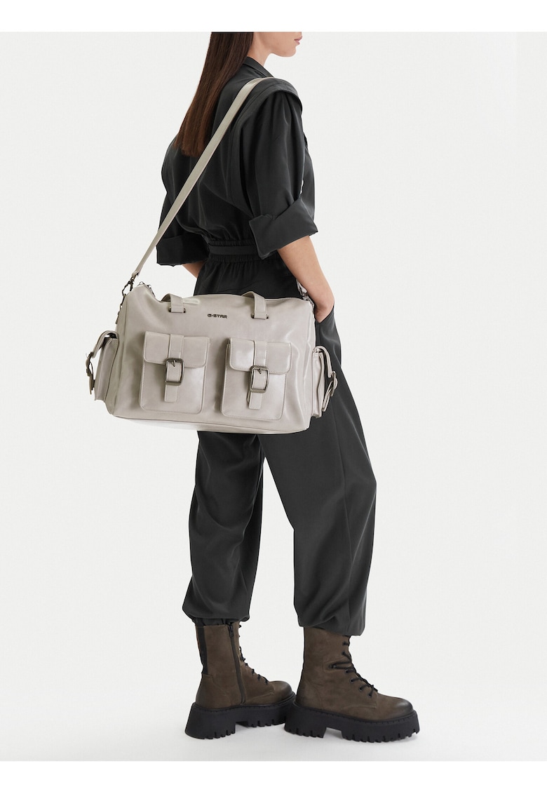 Geanta dama - tkanina - gri - One Size INTL