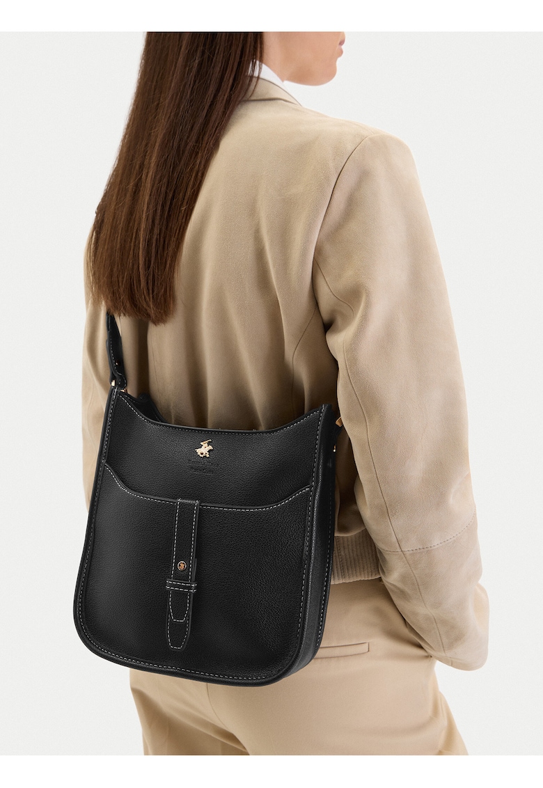 Geanta dama - plastic - negru - One Size INTL