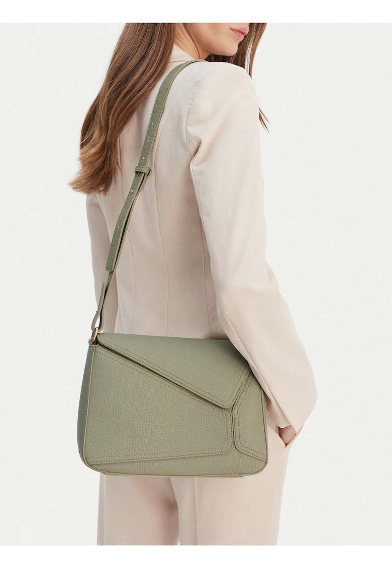 Geanta dama - tkanina - verde - One Size INTL