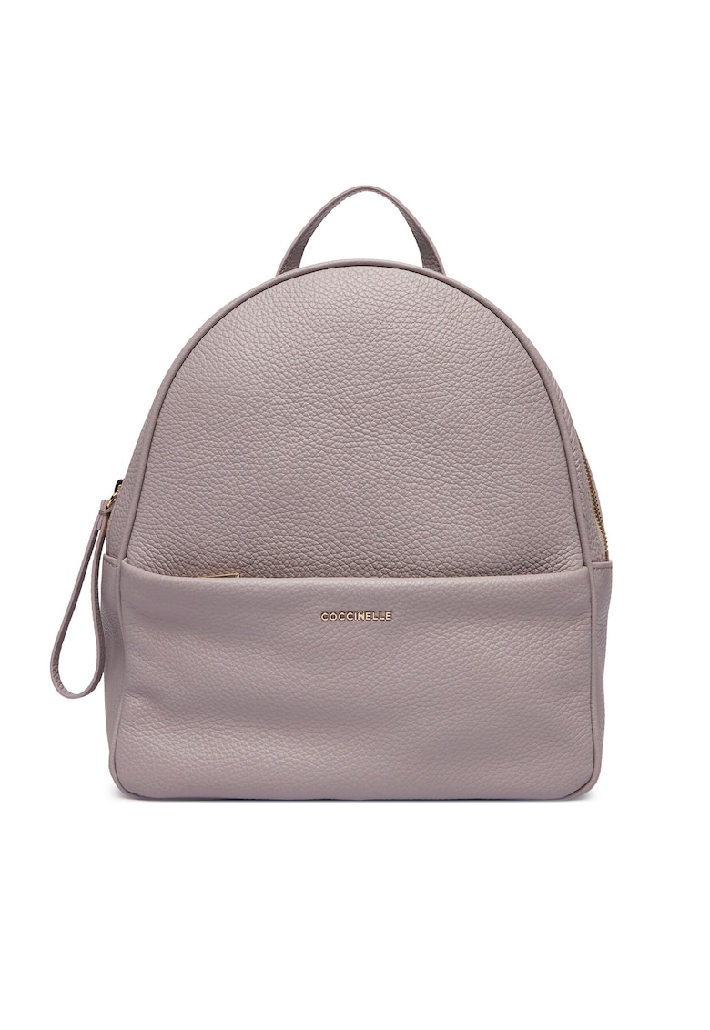 Rucsac dama - piele naturala - gri - One Size INTL