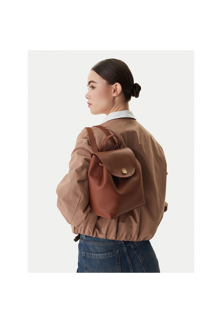 Rucsac dama - piele naturala - maro - One Size INTL