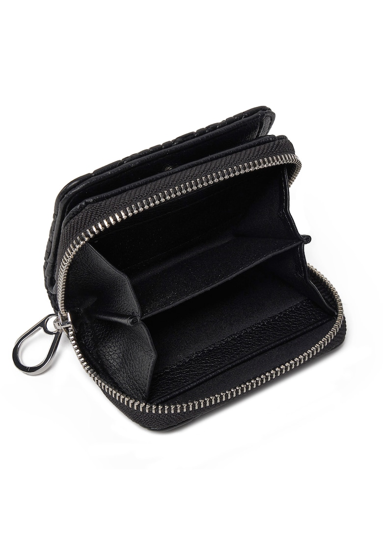 Portofel dama - ecologic - negru - One Size INTL