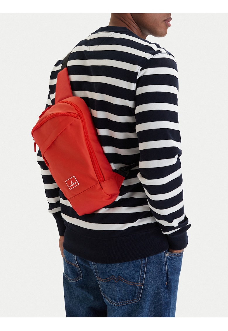 Rucsac barbati - textil - rosu - One Size INTL
