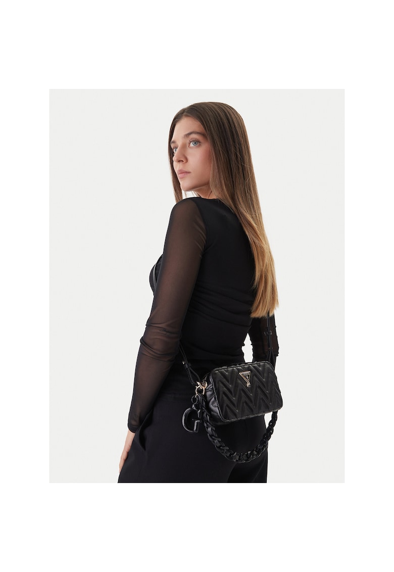 Geanta dama - neagra - One Size INTL - piele ecologica