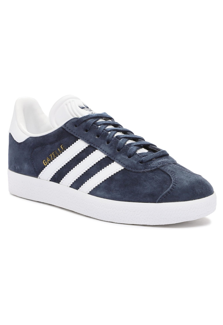 Tenisi barbati - Gazelle - nubuc si piele sintetica - albastru - talpa cauciuc - 48 2/3
