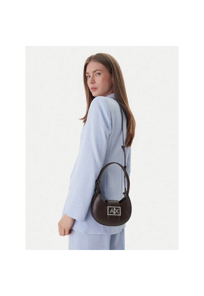 Geanta dama - piele ecologica - maro - One Size INTL