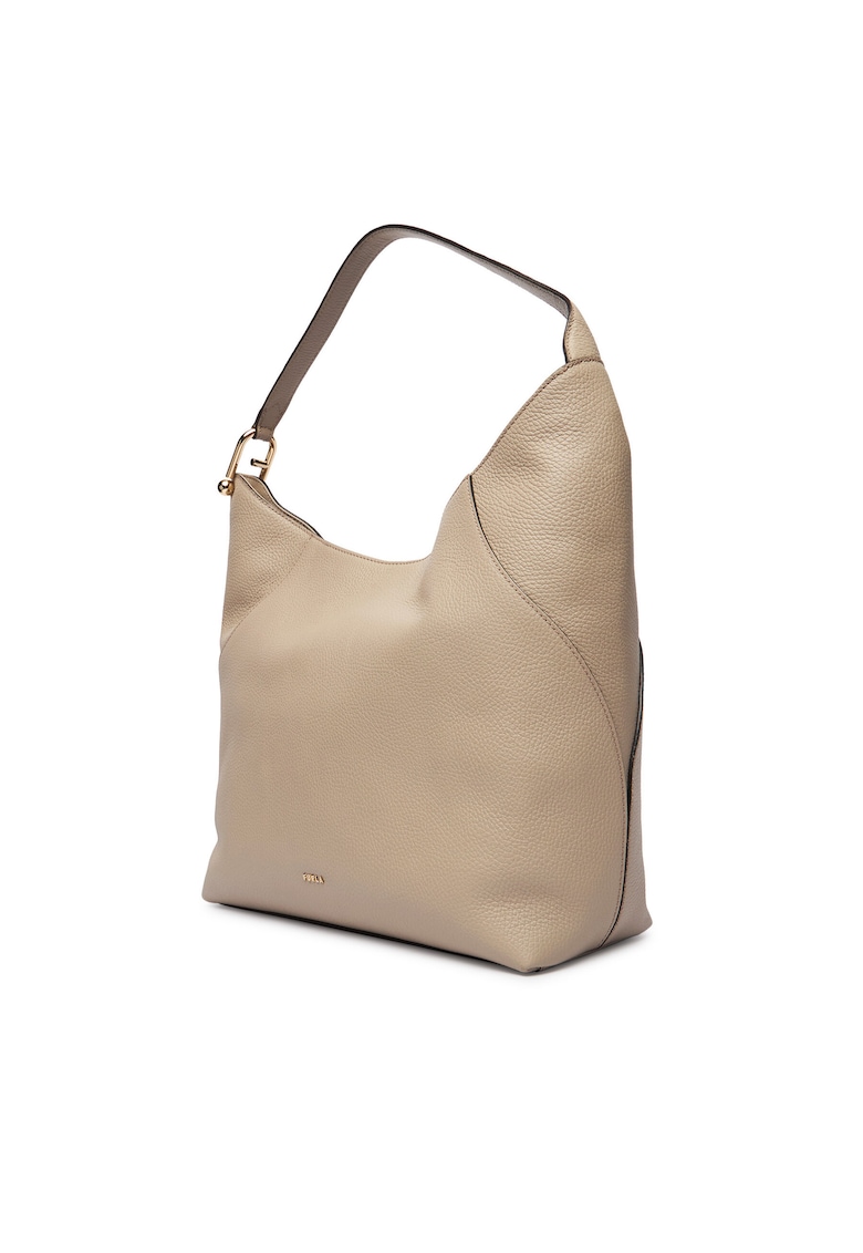 Geanta dama - piele naturala - One Size - Bej