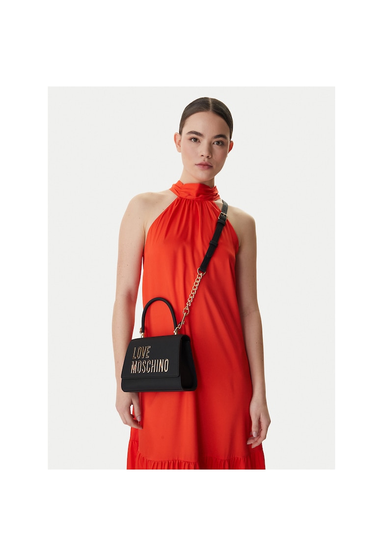 Geanta dama - piele ecologica - negru - One Size INTL