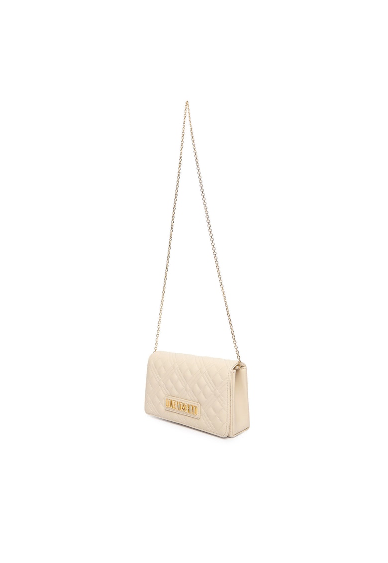 Geanta dama - piele ecologica - bej - One Size INTL