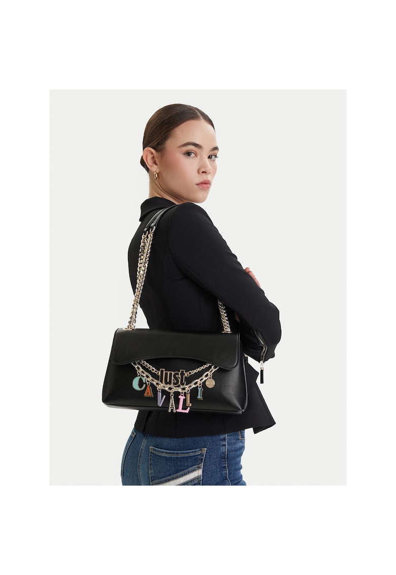 Geanta dama - piele ecologica - negru - One Size INTL