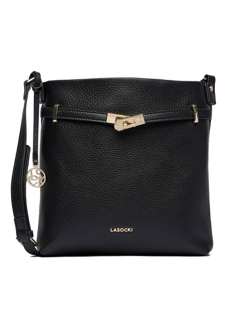 Geanta crossbody - material sintetic - One Sizedwqf - Negru