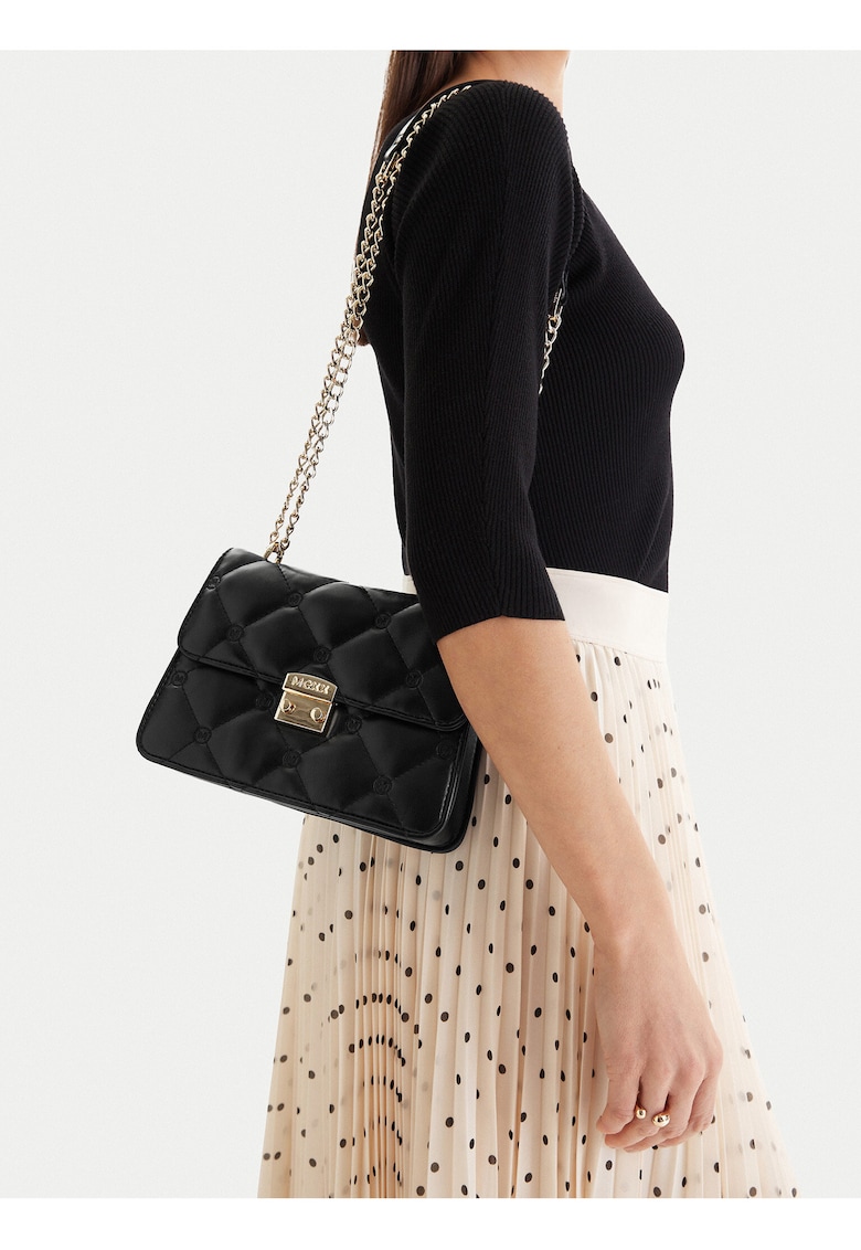 Geanta crossbody - neagra - One Size INTL - material sintetic