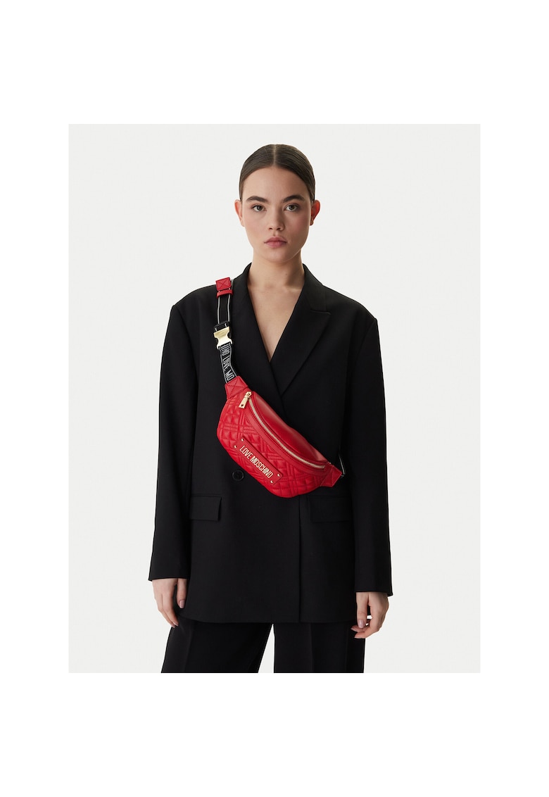 Geanta dama - piele ecologica - rosie - One Size INTL