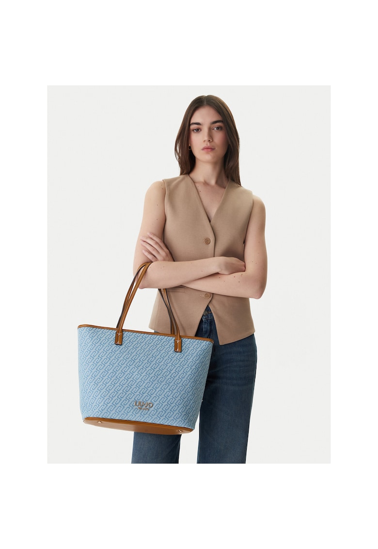 Geanta textil - albastru - One Size INTL