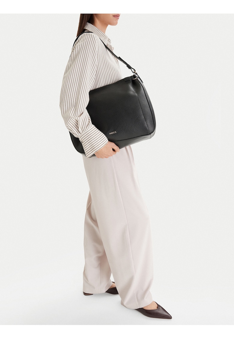 Geanta dama - neagra - One Size INTL - material sintetic - format A4