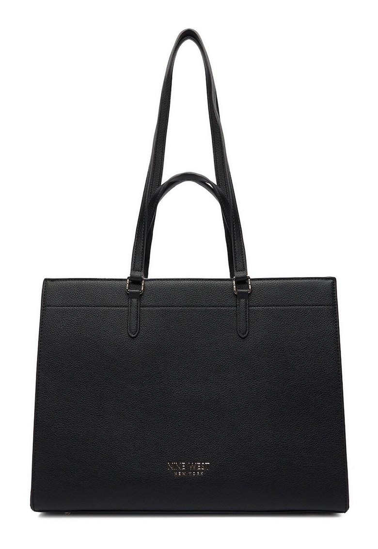 Geanta tote neagra - dimensiune unica - cu saszeta detasabila.