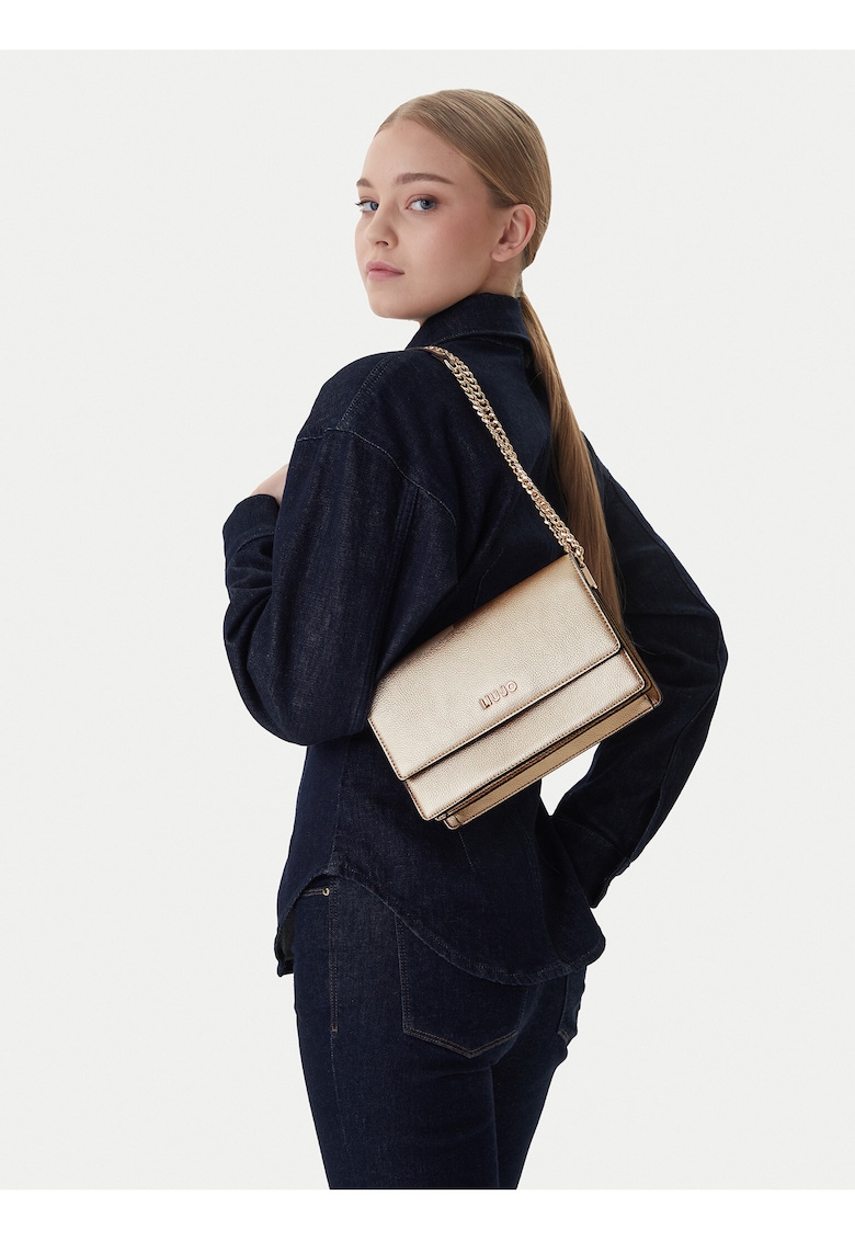 Geanta dama - ecologica - auriu - One Size INTL