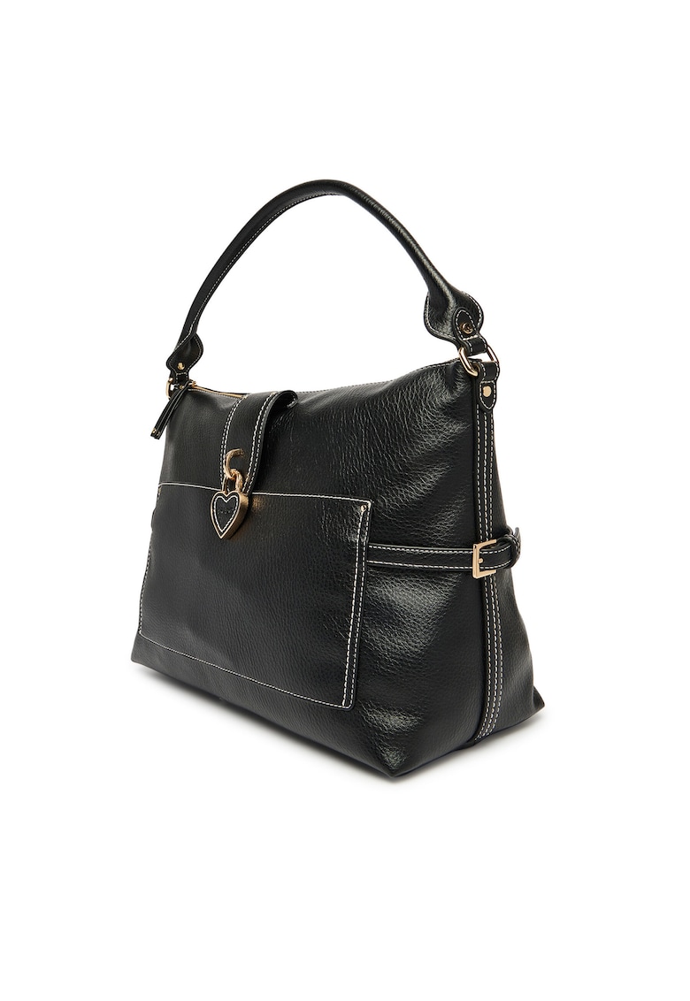 Geanta dama - piele ecologica - negru - One Size INTL