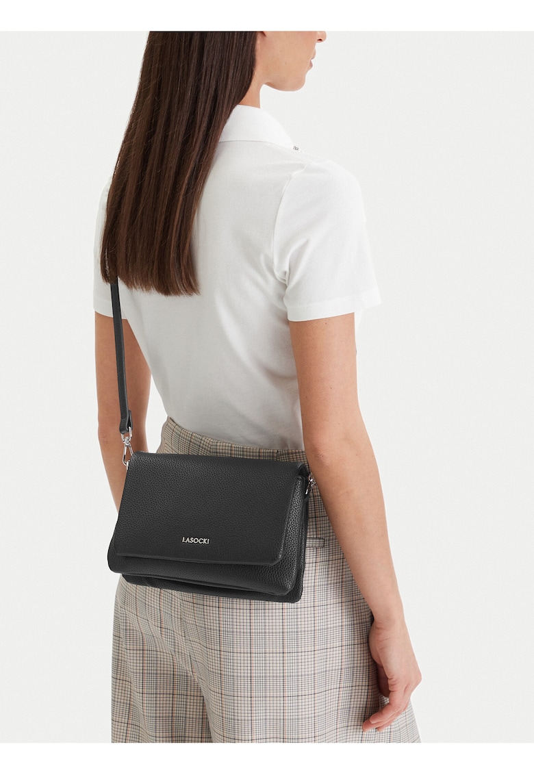 Geanta dama - tkanina - negru - One Size INTL