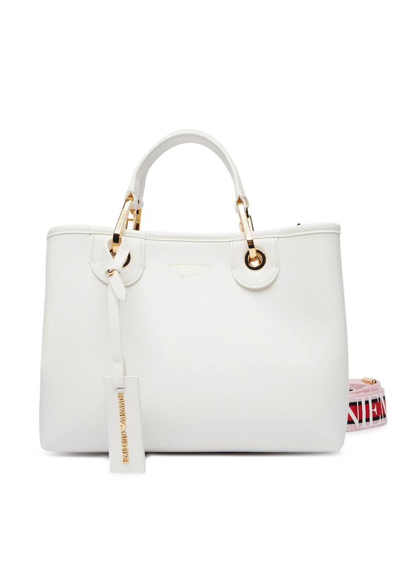 Geanta dama - piele ecologica - alb - One Size INTL