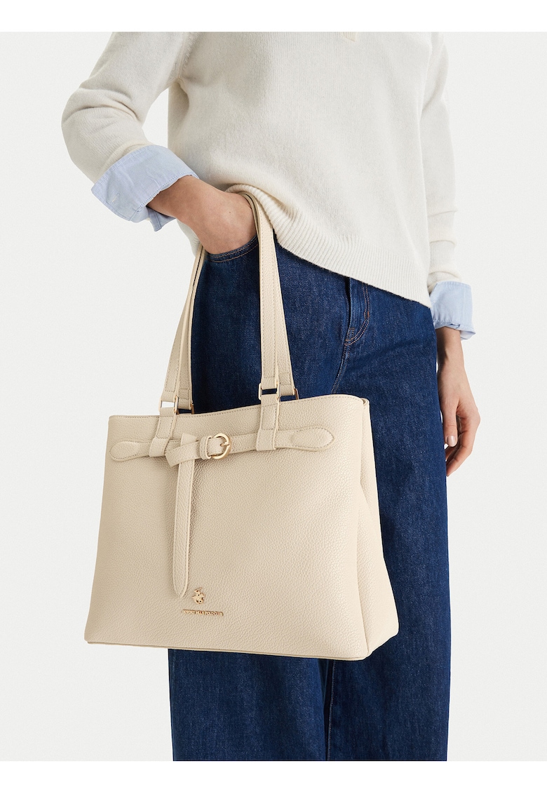 Geanta shopper - bej - One Size INTL