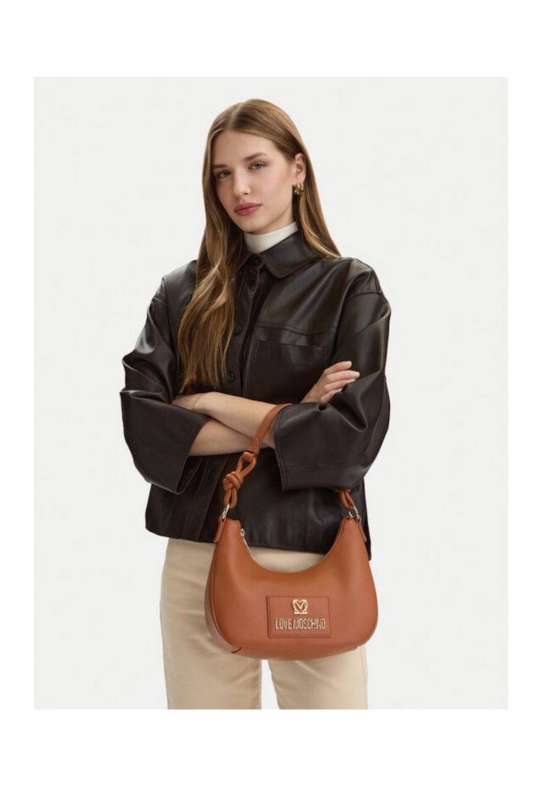 Geanta dama - piele ecologica - maro - One Size INTL