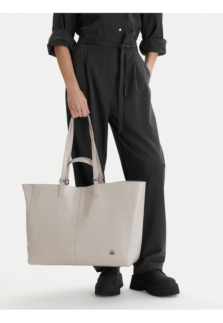 Geanta dama - tkanina - gri - One Size INTL