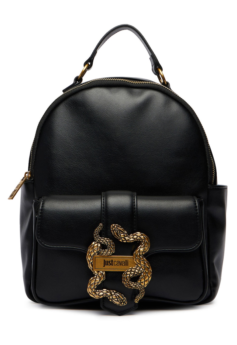 Rucsac dama - Piele ecologica - negru - One Size INTL