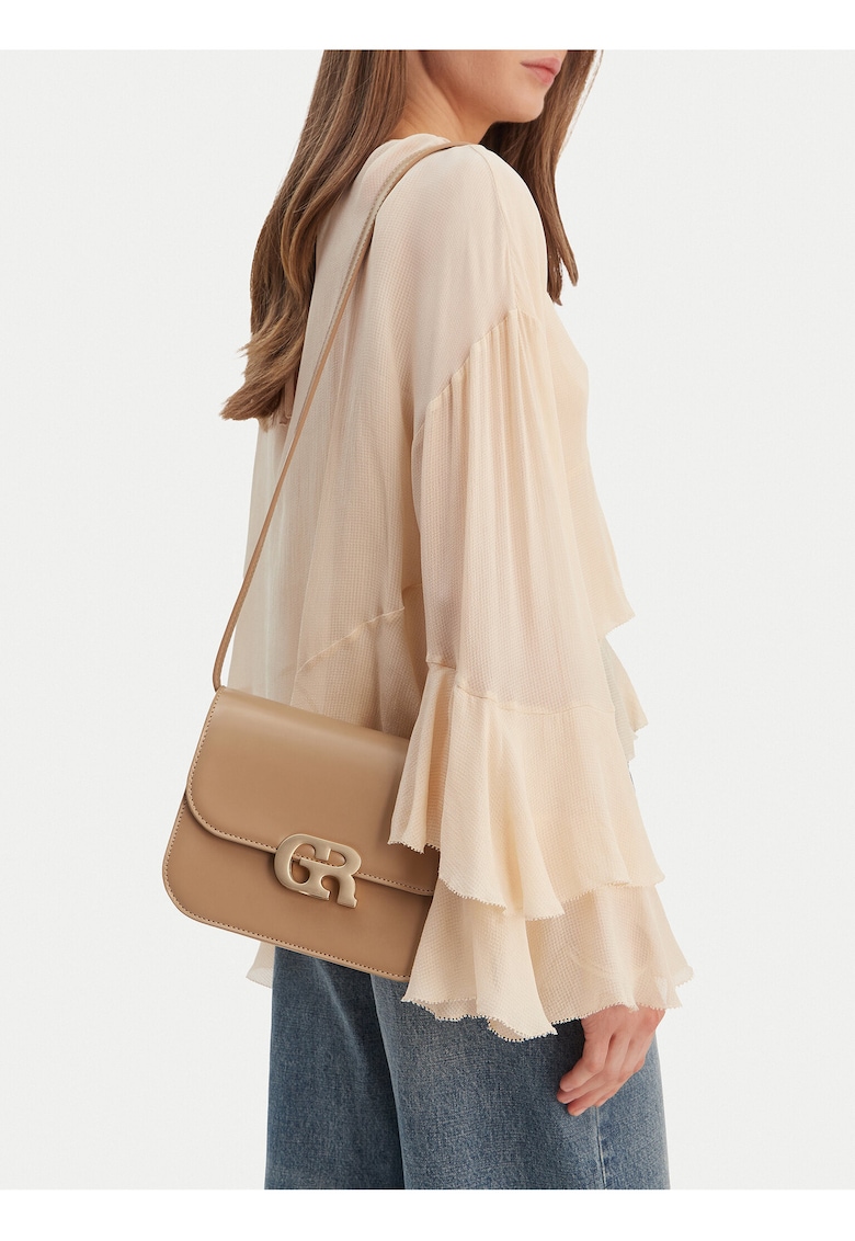 Geanta dama - tkanina - bej - One Size INTL