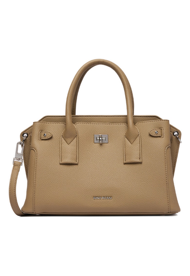Geanta dama - tkanina - bej - One Size INTL