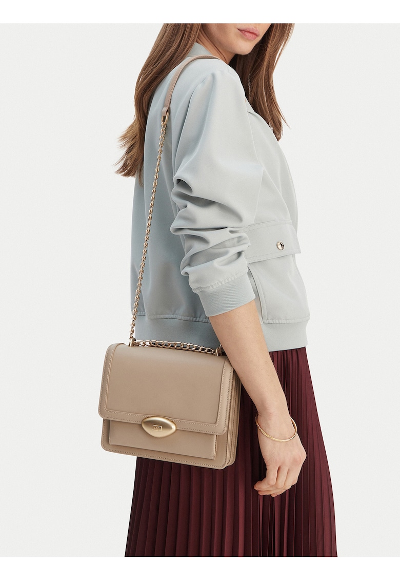 Geanta dama - tkanina - bej - One Size INTL