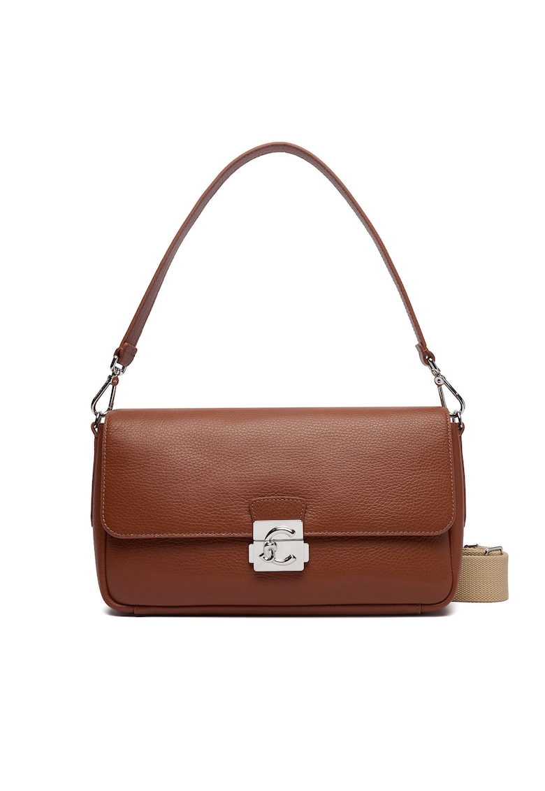 Geanta dama - piele naturala - One Size - Maro