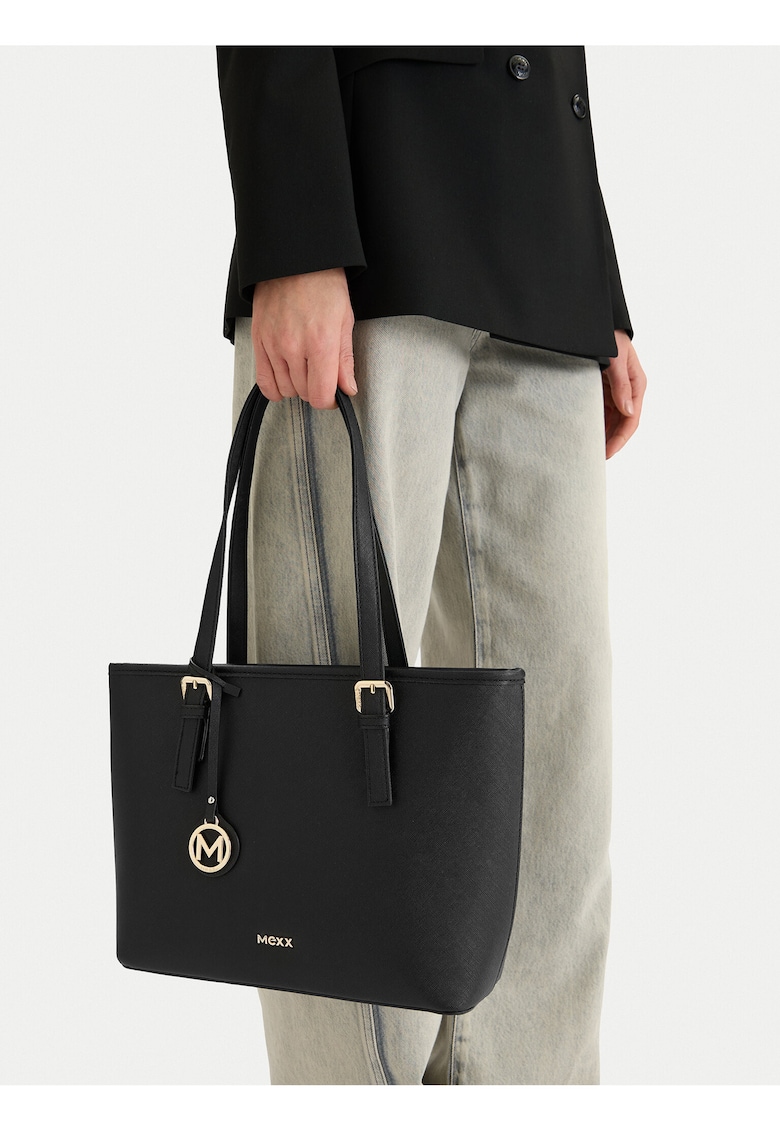 Geanta dama - neagra - One Size INTL - material sintetic