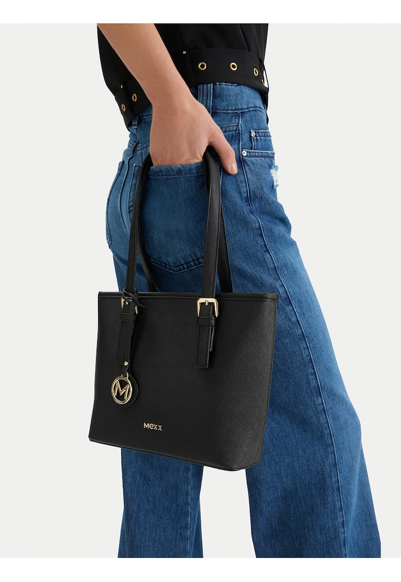 Geanta dama - tkanina - negru - One Size INTL