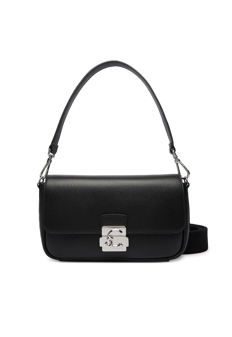 Geanta dama - piele naturala - One Size - Negru