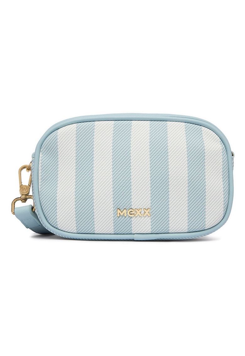 Geanta crossbody - material sintetic - albastru - One Size INTL