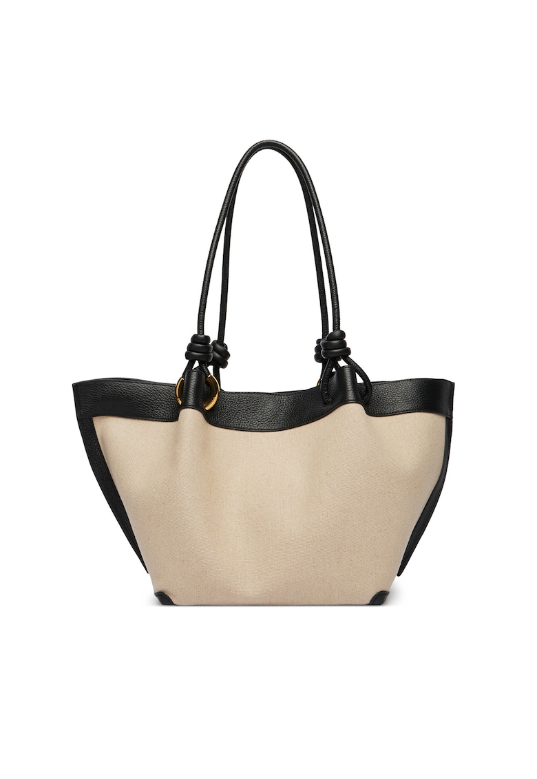 Geanta dama - tkanina - bej - One Size INTL