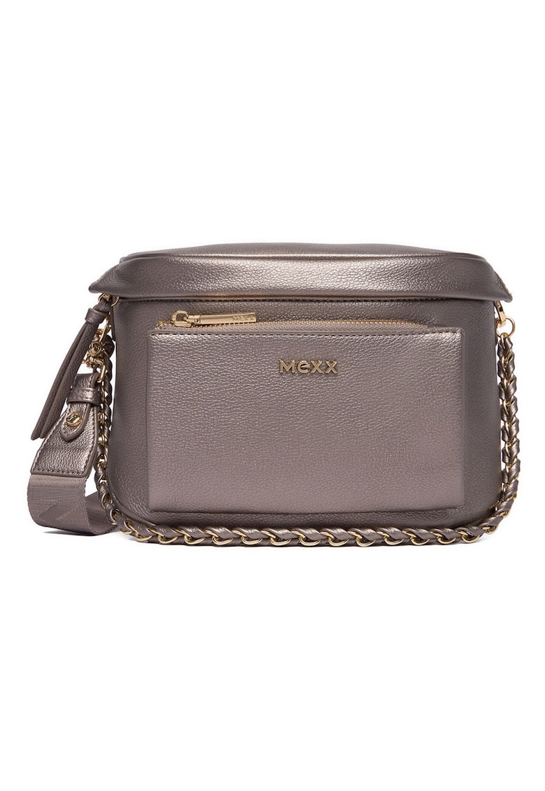 Geanta crossbody - argintie - One Size