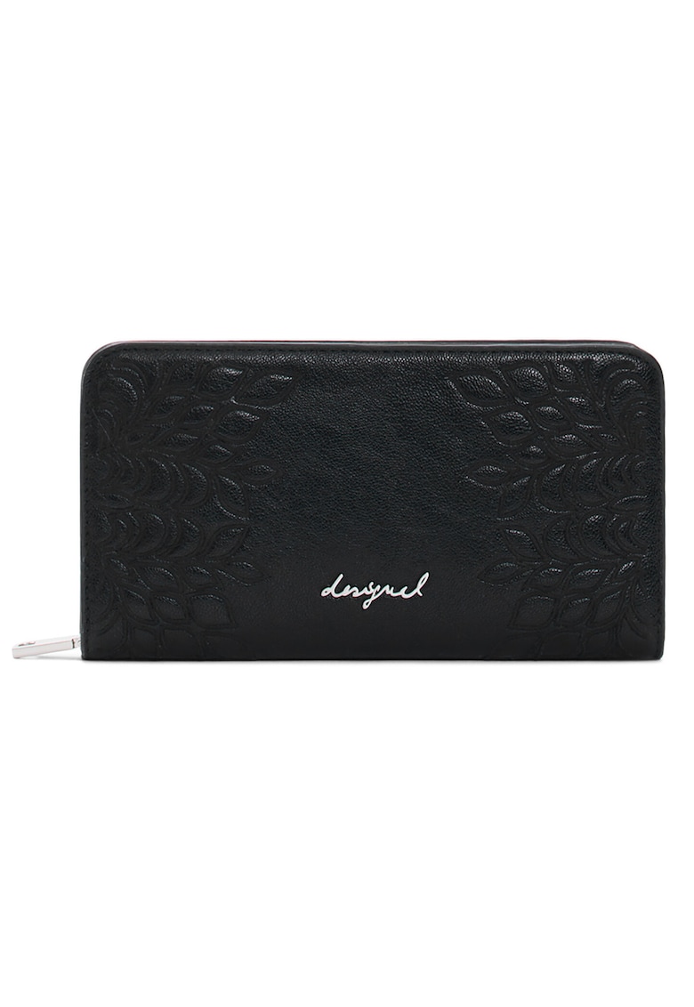 Portofel dama - ecologic - negru - One Size INTL