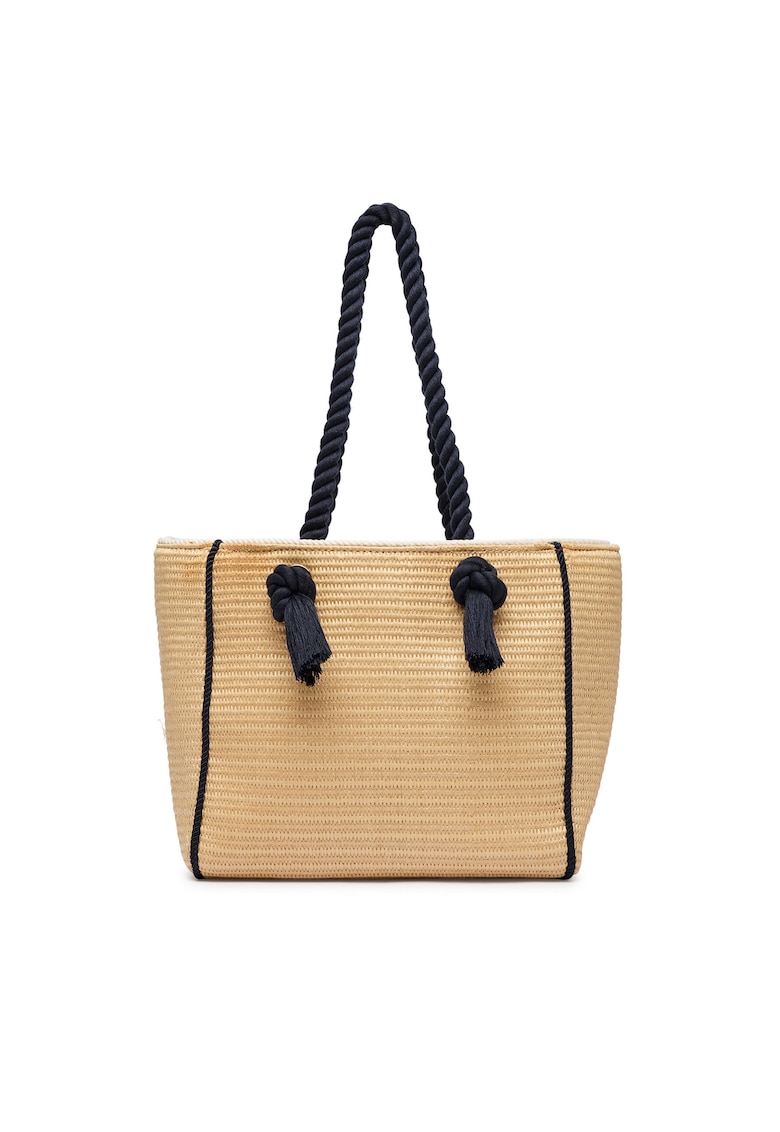 Geanta dama - plastic - maro - One Size INTL