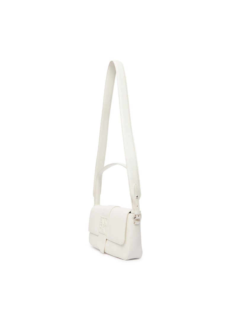 Geanta dama - piele ecologica - alb - One Size INTL