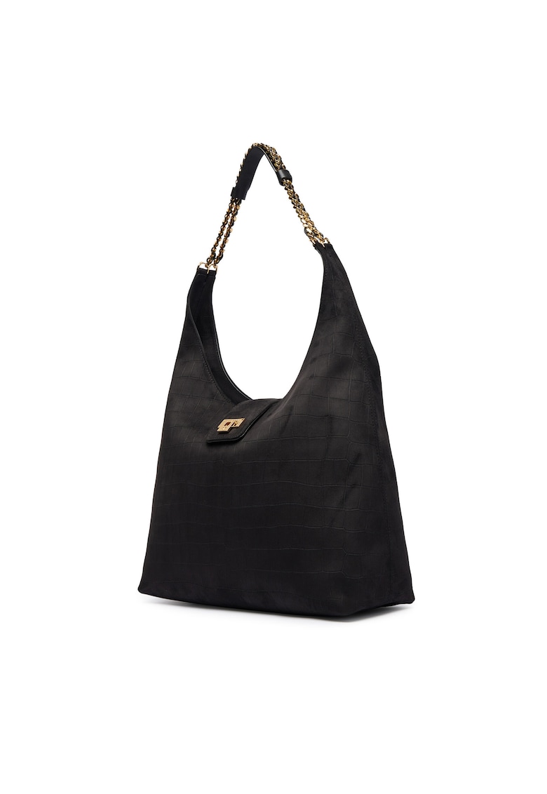 Geanta dama - piele ecologica - negru - One Size INTL