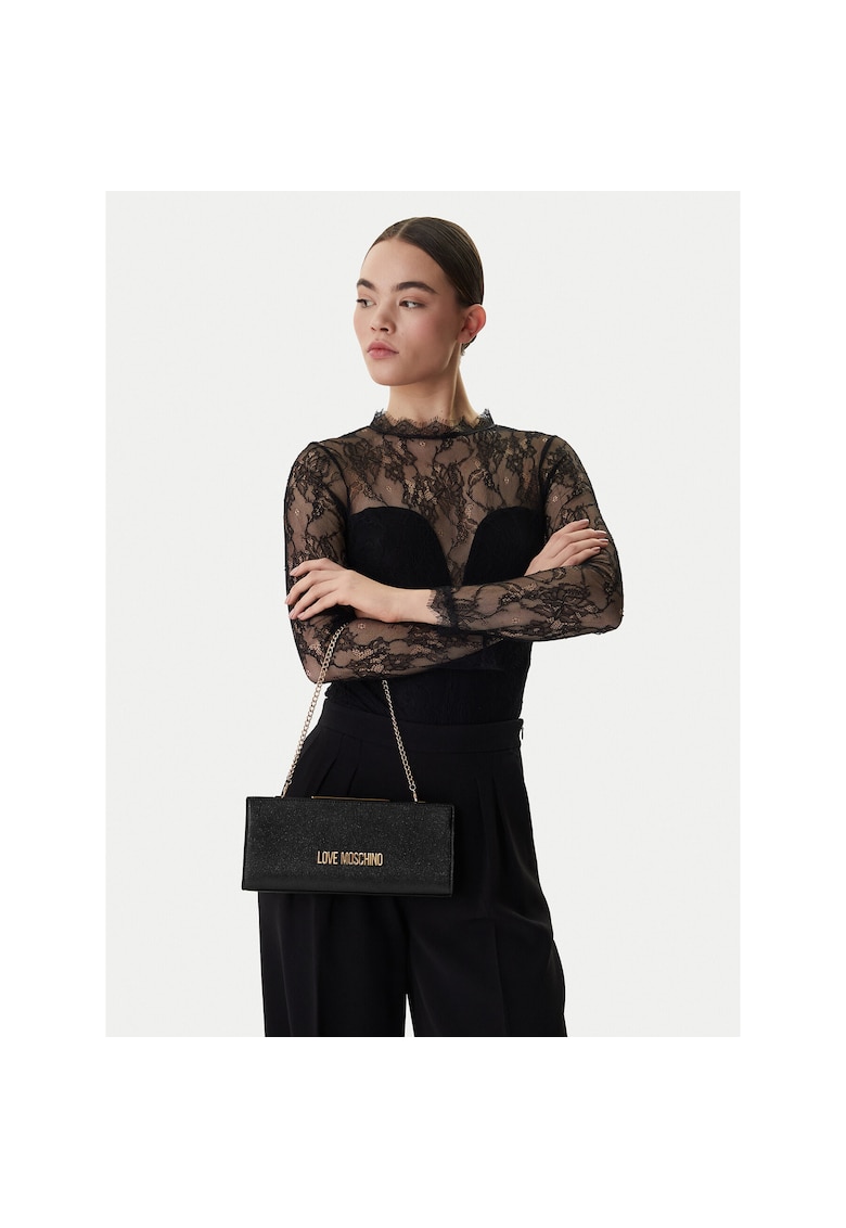 Geanta dama - piele ecologica - neagra - One Size INTL