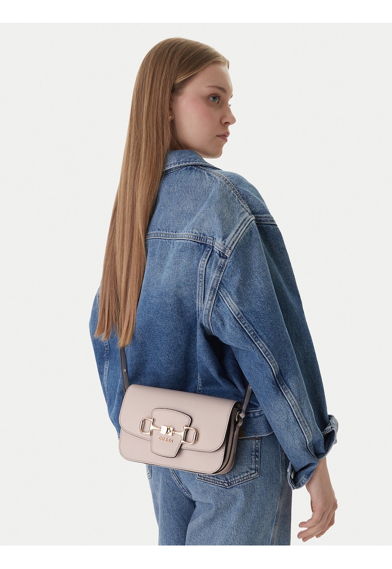 Geanta dama - ecru - piele ecologica - One Size INTL