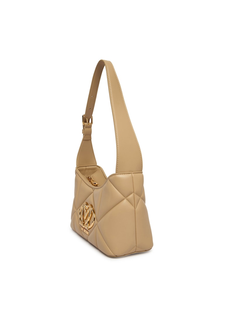 Geanta dama - piele ecologica - bej - One Size INTL