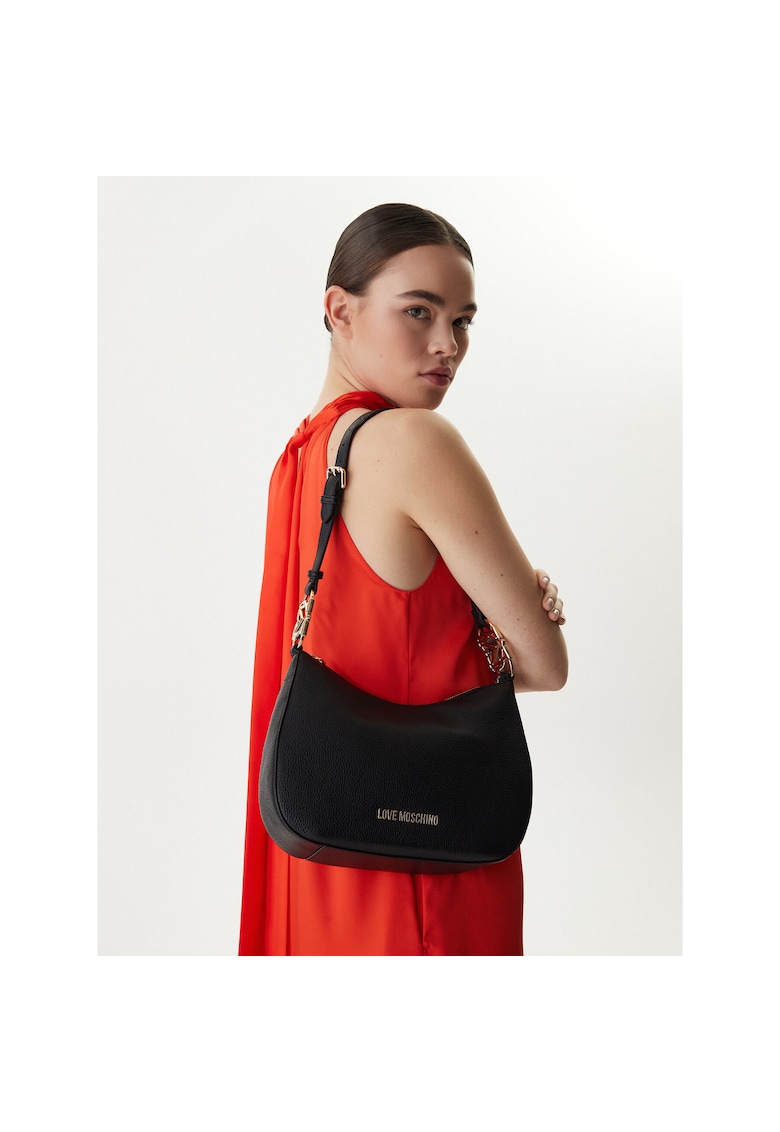 Geanta dama - piele ecologica - neagra - One Size INTL