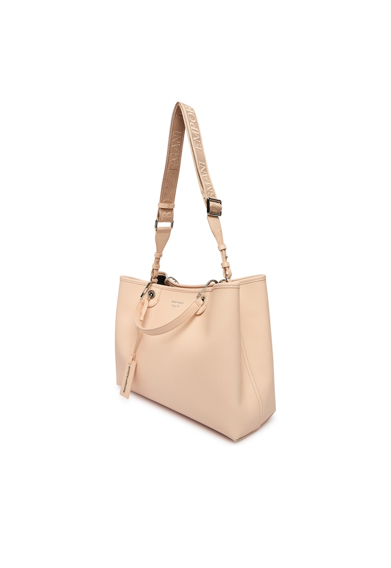 Geanta dama - piele ecologica - bej - One Size INTL