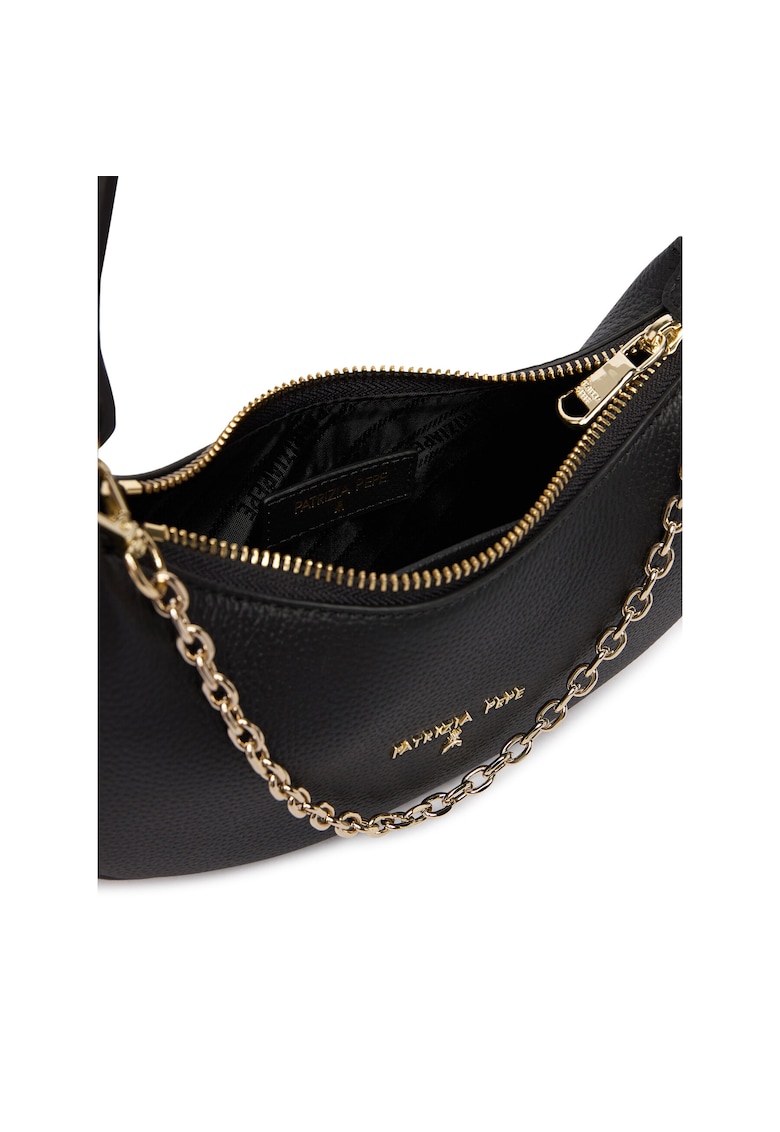 Geanta dama - piele naturala - neagra - One Size INTL