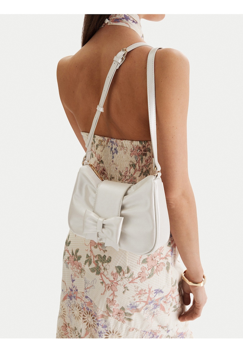 Geanta dama - bej - One Size INTL - design minimalist - stil crossbody