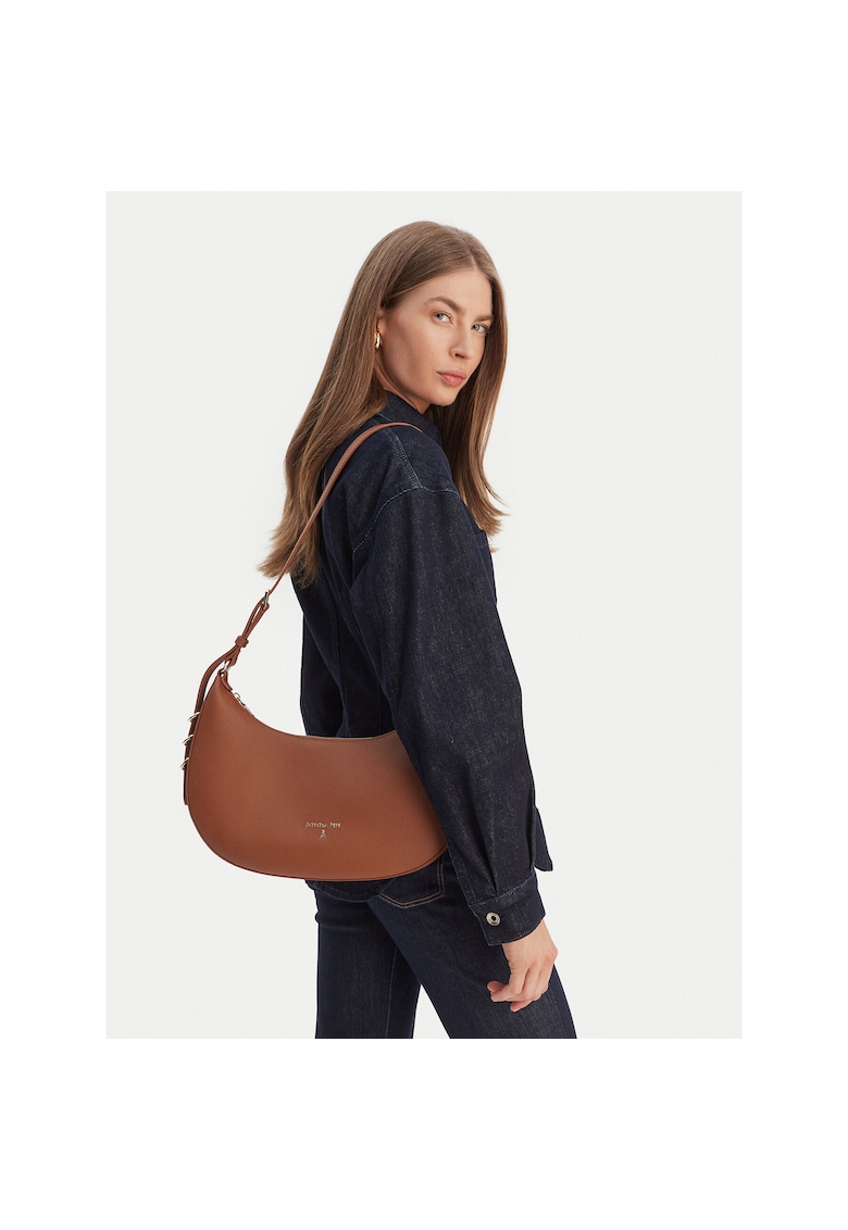 Geanta dama - piele naturala - maro - One Size INTL